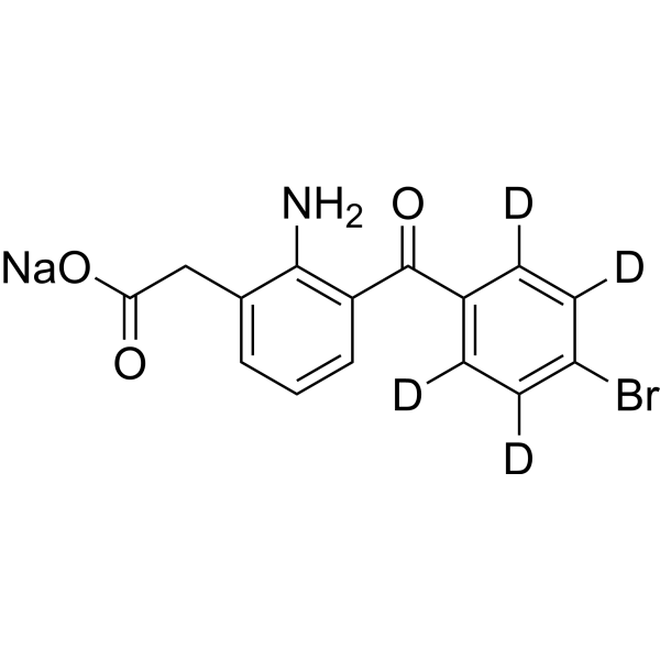 Bromfenac-d4 sodium (bromfenac sodium-d4) 2749400-35-7